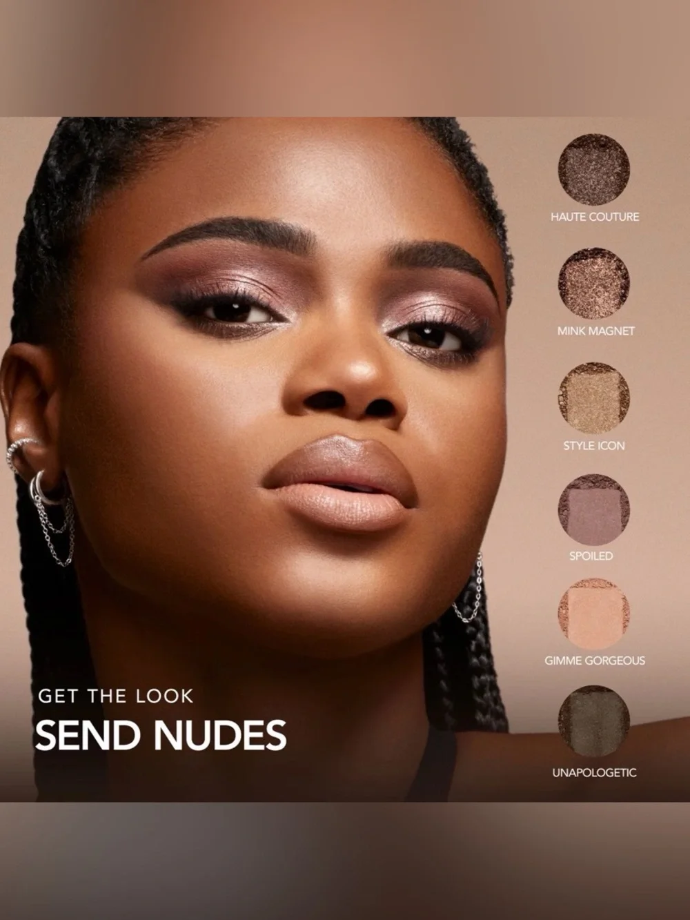 Forever Babe Iconic Nudes Eyeshadow Palette Buxom Cosmetics Brand New In Box